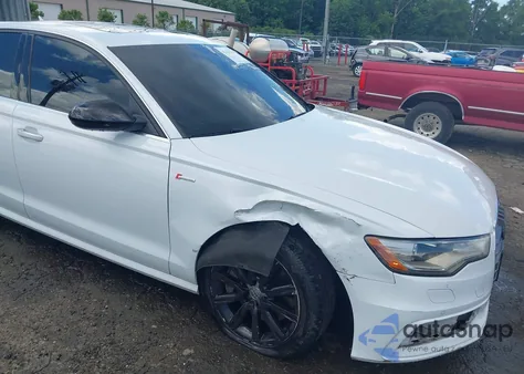 2015 Audi A6 3.0T Premium Plus z USA, uszkodzony, nr VIN WAUFGAFC5FN008021